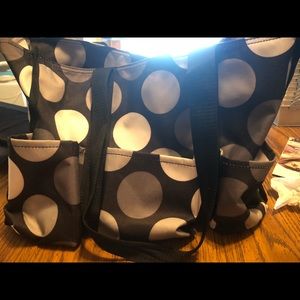 Thirty one zip top organizing utility tote